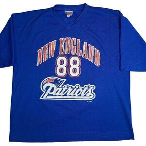 New England Patriots Terry Glenn #88 Vintage 1999 Sport Attack Shirt Men's XL